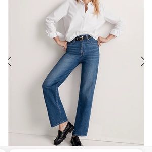 Madewell, the perfect vintage wide leg Jean, 27P, Leifland wash